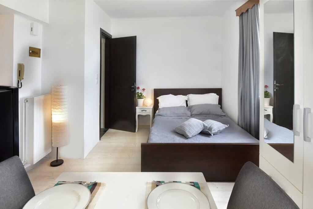Cozy Bright Studio Athen Eksteriør bilde